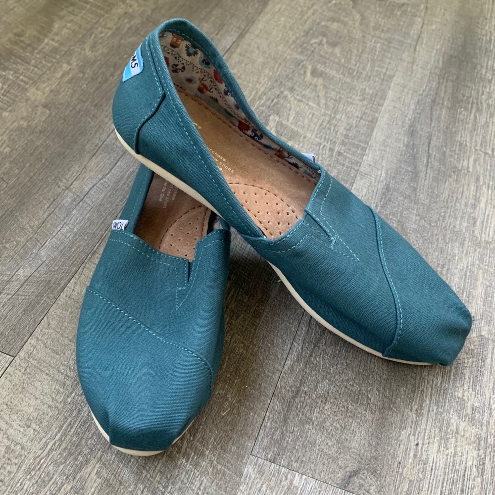 TOMS Classic Canvas (Teal)